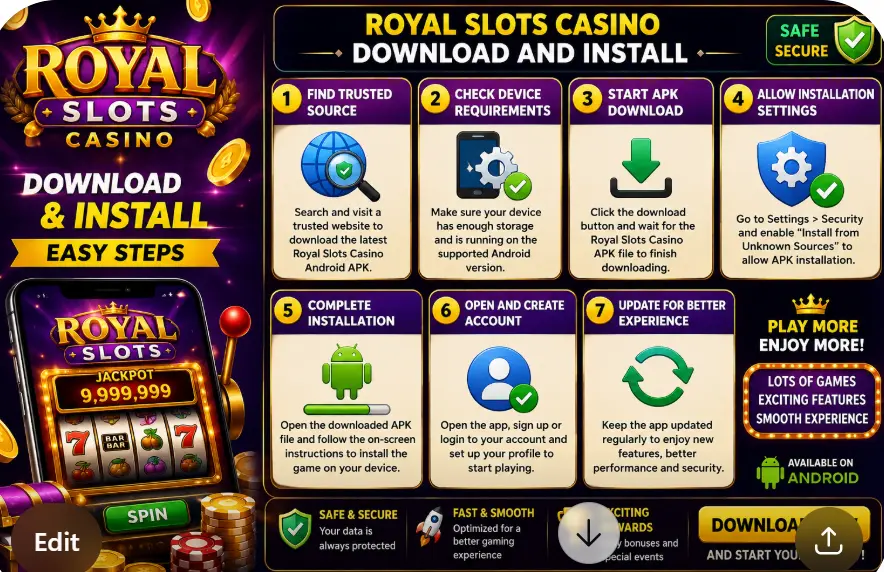Royal Slots Casino Game