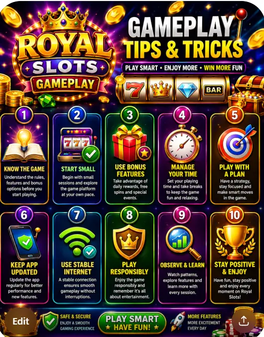 Royal Slots Gameplay